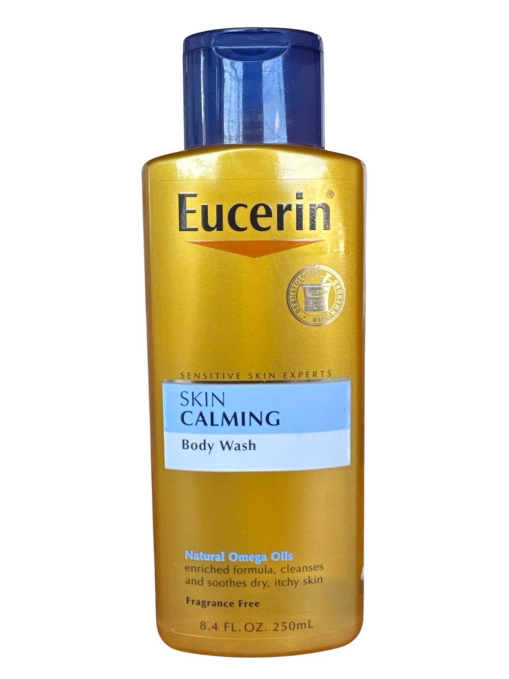 Eucerin Skin Calming Body Wash - Gold & Blue